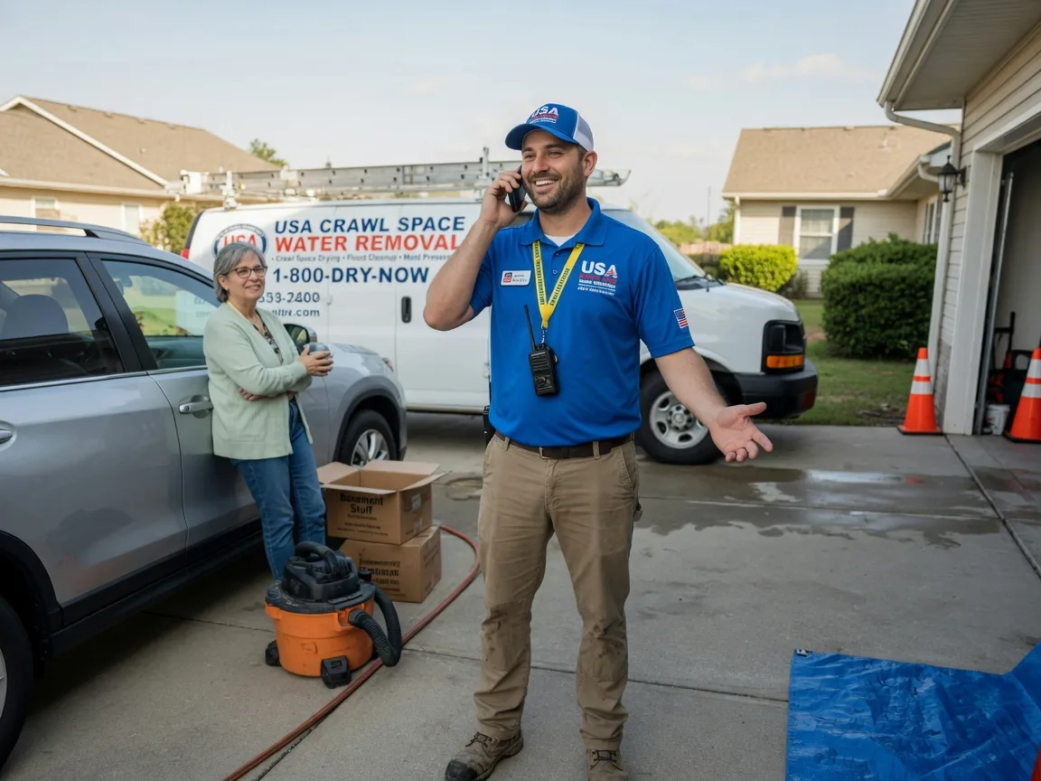 Crawl Space Water Removal Mcconnell, IL FAQs